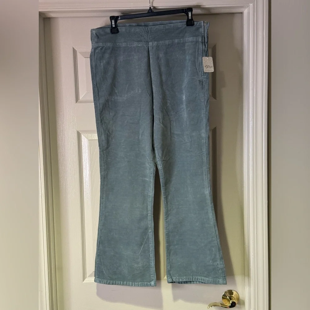 Free People Gray Boot Cut Pants - Picture 5 of 8